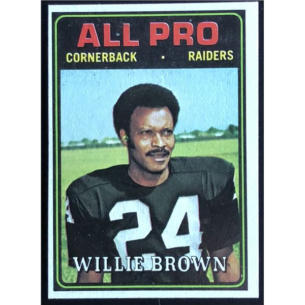 1974 TOPPS WILLIE BROWN (HOF)