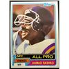 Image 1 : 1981 TOPPS AHMAD RASHAD