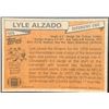 Image 2 : 1981 TOPPS LYLE ALZADO