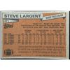 Image 2 : 1981 TOPPS STEVE LARGENT (HOF)
