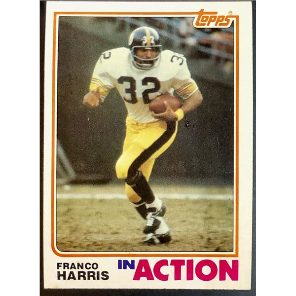 1982 TOPPS FRANCO HARRIS (HOF)