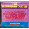 Image 1 : 1987 SPORT FLICS BASEBALL BOX SET