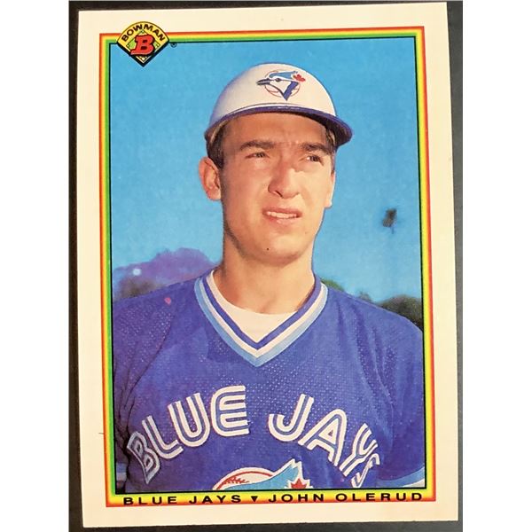 1990 BOWMAN JOHN OLERUD ROOKIE CARD