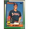Image 1 : 1990 TOPPS JIM ABBOTT ROOKIE CARD
