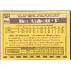 Image 2 : 1990 TOPPS JIM ABBOTT ROOKIE CARD