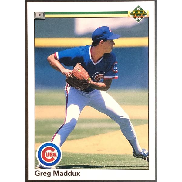 1990 UPPER DECK GREG MADDUX (HOF)