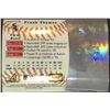 Image 2 : 1997 PINNACLE DENNY'S FRANK THOMAS (HOF) HOLOGRAM