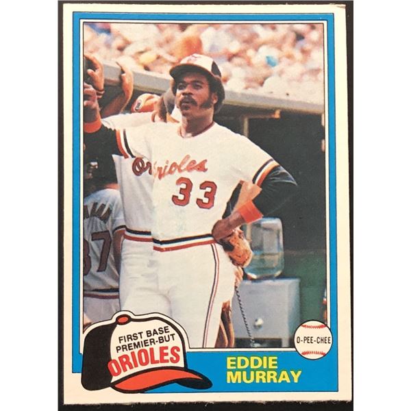 1981 O-PEE-CHEE EDDIE MURRAY (HOF)