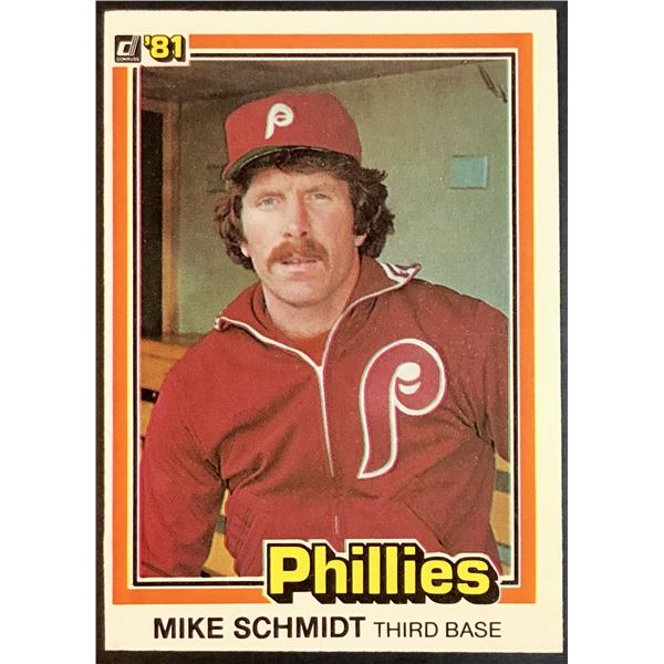 1981 DONRUSS MIKE SCHMIDT (HOF)