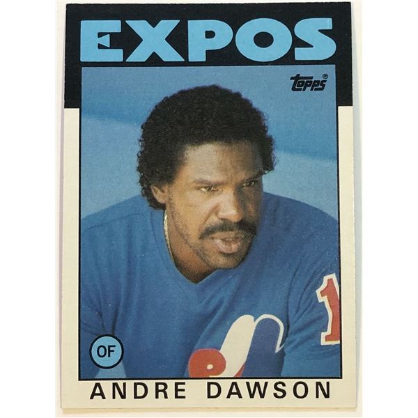 1986 TOPPS ANDRE DAWSON (HOF)