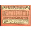 Image 2 : 1986 TOPPS ROGER CLEMENS
