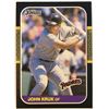 Image 1 : 1987 DONRUSS JOHN KRUK ROOKIE CARD