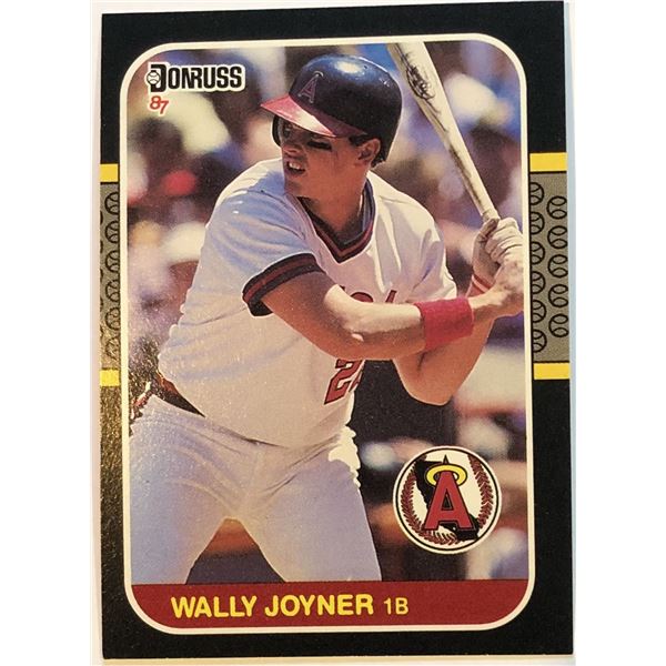 1987 DONRUSS WALLY JOYNER ROOKIE CARD