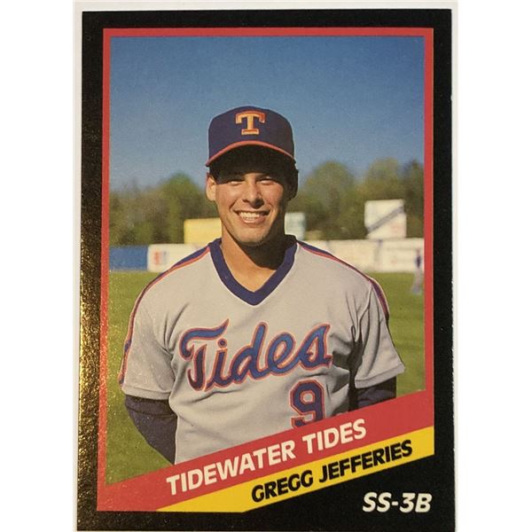 1988 CMC GREGG JEFFRIES MINOR LEAGUE CARD