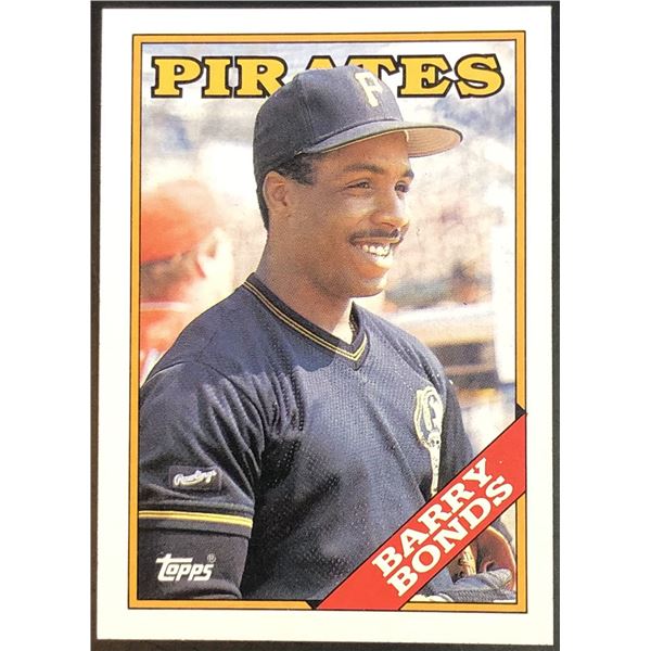 1988 TOPPS BARRY BONDS