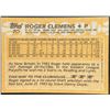 Image 2 : 1988 TOPPS ROGER CLEMENS