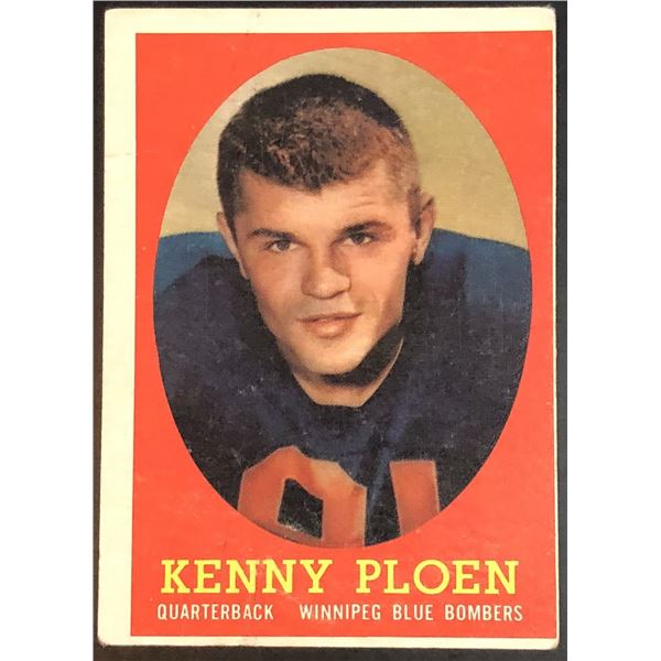 1958 O-PEE-CHEE KENNY PLOEN (HOF) ROOKIE CARD