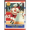 Image 1 : 1990-91 SCORE STEPHANE MATTEAU ROOKIE CARD