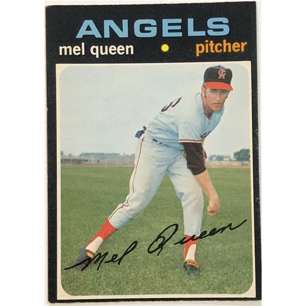 1971 O-PEE-CHEE HIGH NUMBER MEL QUEEN
