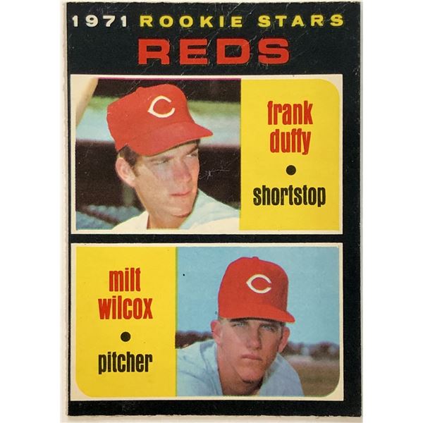 1971 O-PEE-CHEE MILT WILCOX ROOKIE CARD