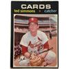 Image 1 : 1971 O-PEE-CHEE TED SIMMONS ROOKIE CARD