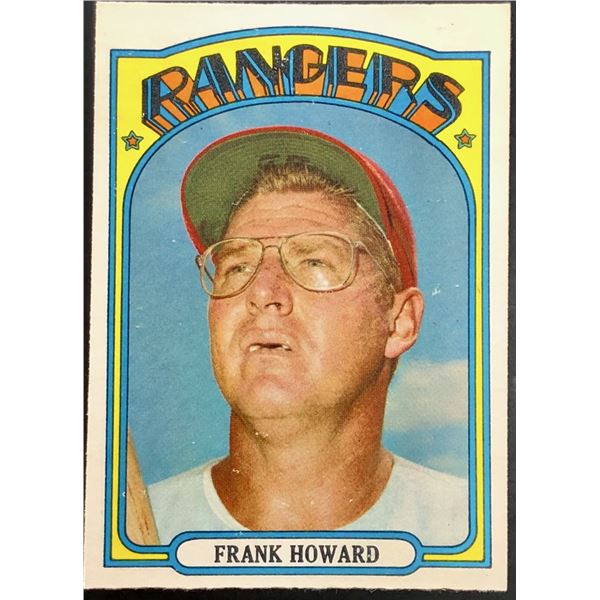 1972 O-PEE-CHEE FRANK HOWARD (HOF)