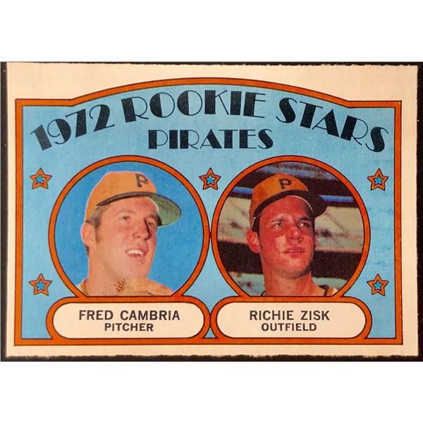 1972 O-PEE-CHEE RICHIE ZISK ROOKIE CARD