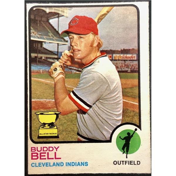 1973 O-PEE-CHEE BUDDY BELL ROOKIE CARD