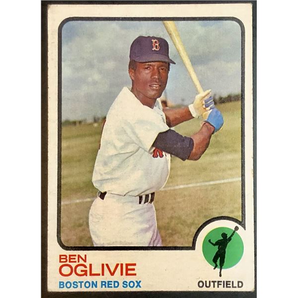 1973 TOPPS BEN OGLIVIE ROOKIE CARD