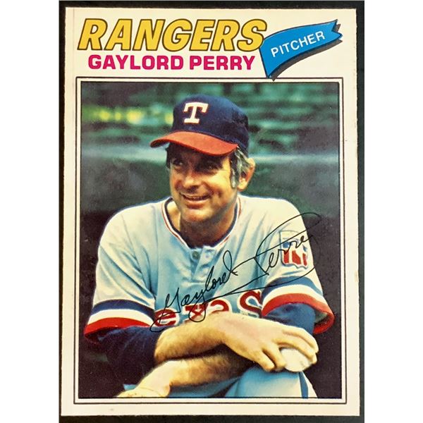 1977 O-PEE-CHEE GAYLORD PERRY (HOF)