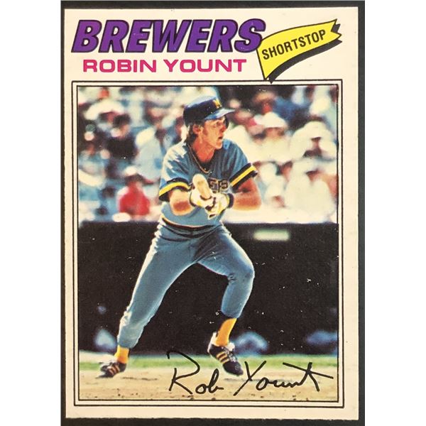 1977 O-PEE-CHEE ROBIN YOUNT (HOF)