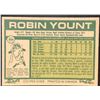 Image 2 : 1977 O-PEE-CHEE ROBIN YOUNT (HOF)