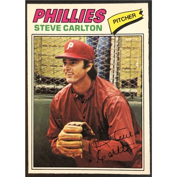 1977 O-PEE-CHEE STEVE CARLTON (HOF)