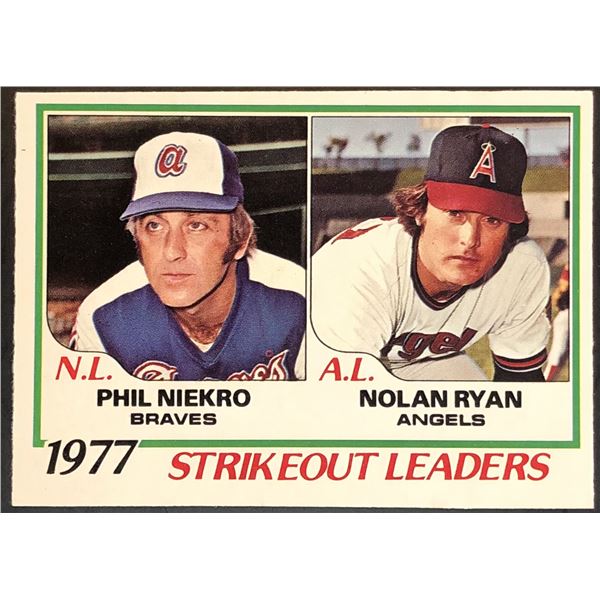 1978 O-PEE-CHEE NOLAN RYAN (HOF)