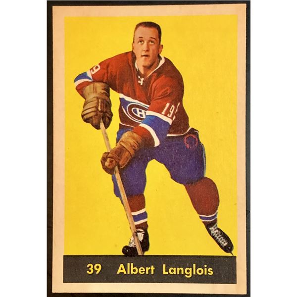 1960-61 PARKHURST ALBERT LANGLOIS