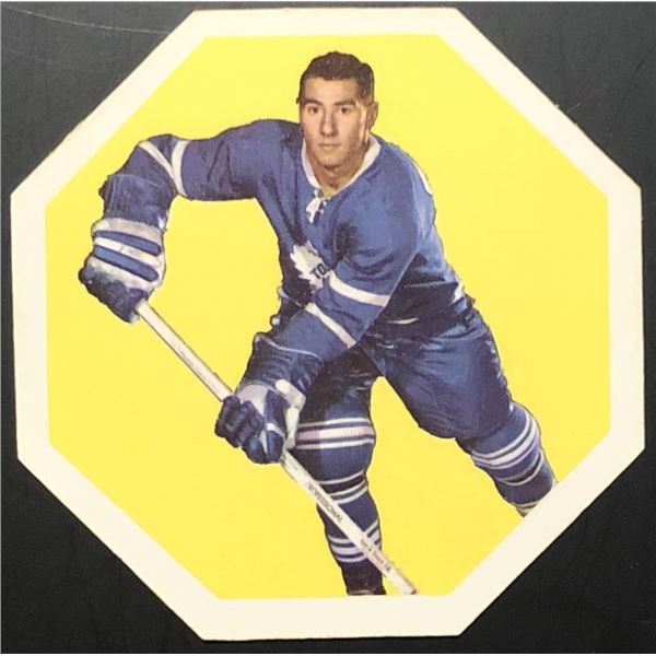 1961-62 YORK PEANUT BUTTER BOB PULFORD (HOF)