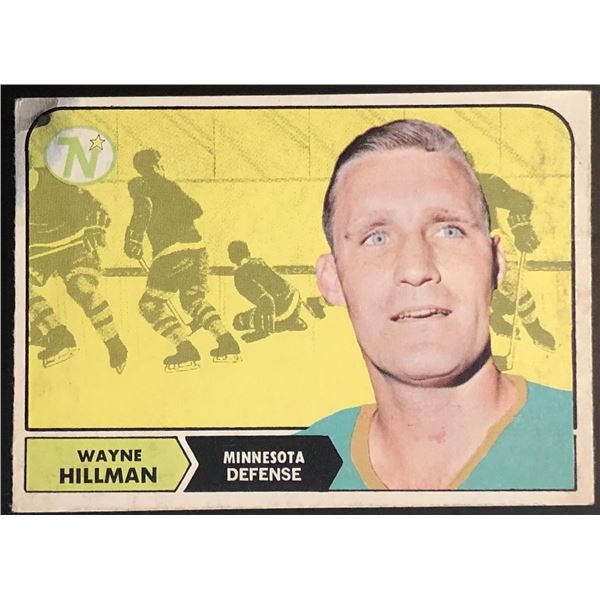 1968-69 O-PEE-CHEE WAYNE HILLMAN