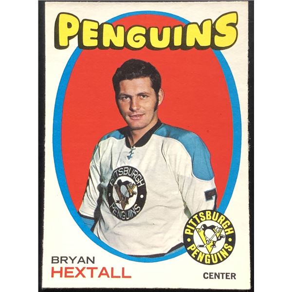 1971-72 O-PEE-CHEE BRYAN HEXTALL (HOF)