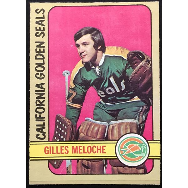 1972-73 O-PEE-CHEE GILLES MELOCHE ROOKIE CARD