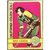 Image 1 : 1972-73 O-PEE-CHEE REGGIE LEACH (HOF) ROOKIE CARD