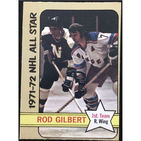 1972-73 O-PEE-CHEE ROD GILBERT (HOF)