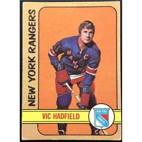 1972-73 O-PEE-CHEE VIC HADFIELD
