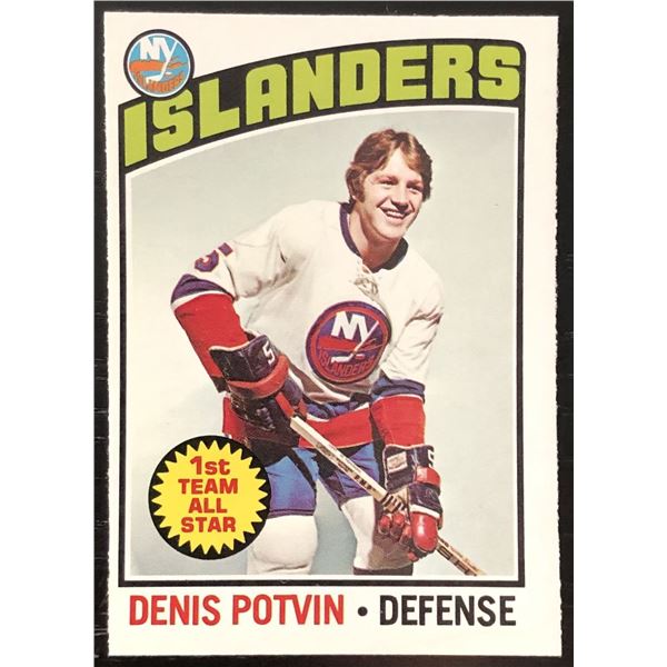 1976-77 O-PEE-CHEE DENIS POTVIN (HOF)