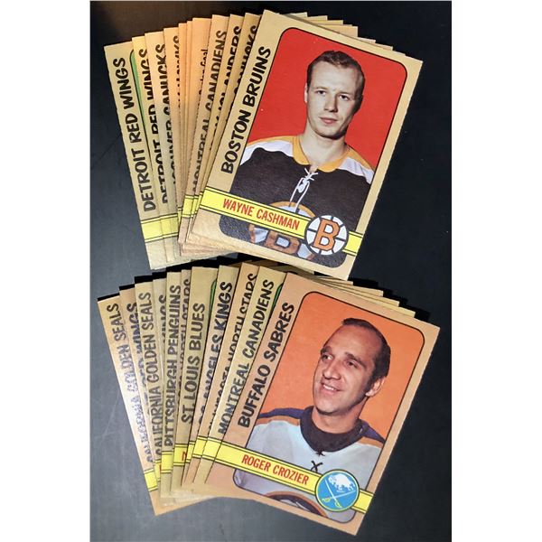 1972-73 O-PEE-CHEE NHL COLLECTION - 25 CARDS