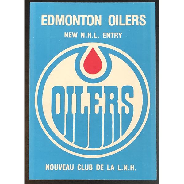 1979-80 O-PEE-CHEE EDMONTON OILERS