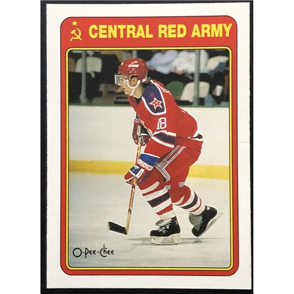 1990-91 O-PEE-CHEE SERGEI FEDEROV (HOF) ROOKIE CARD