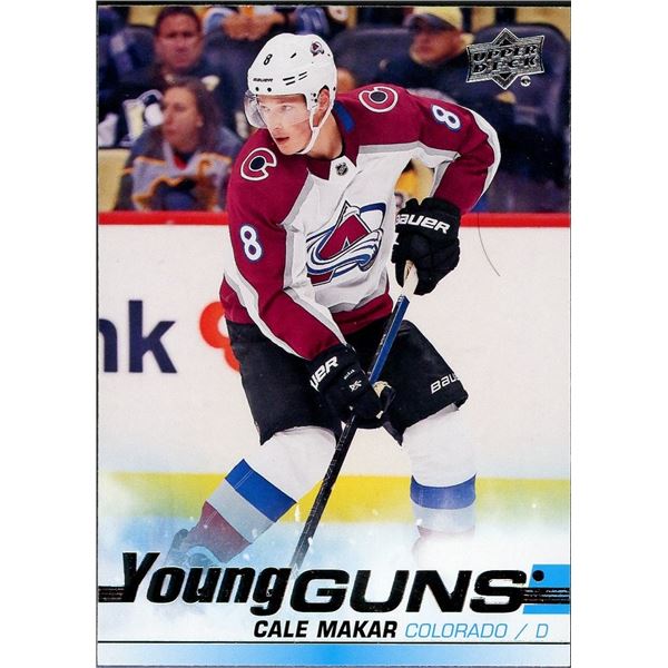 2019-20 Upper Deck Cale Makar Young Guns