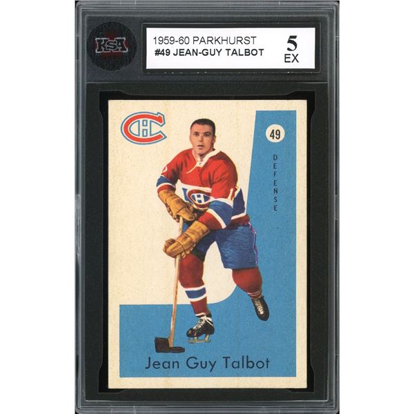 1959-60 Parkhurst #49 Jean-Guy Talbot (KSA 5)