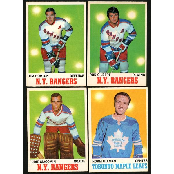 Lot of 30 x 1970-71 O-Pee-Chee Hockey Cards (Stars, HOFers)