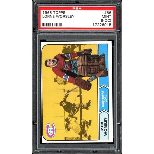 1968-69 Topps #56 Gump Worlsey (PSA 9 oc)